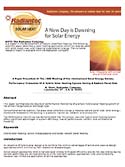 A paper presented at the 1985 meeting of the International Solar Energy Society